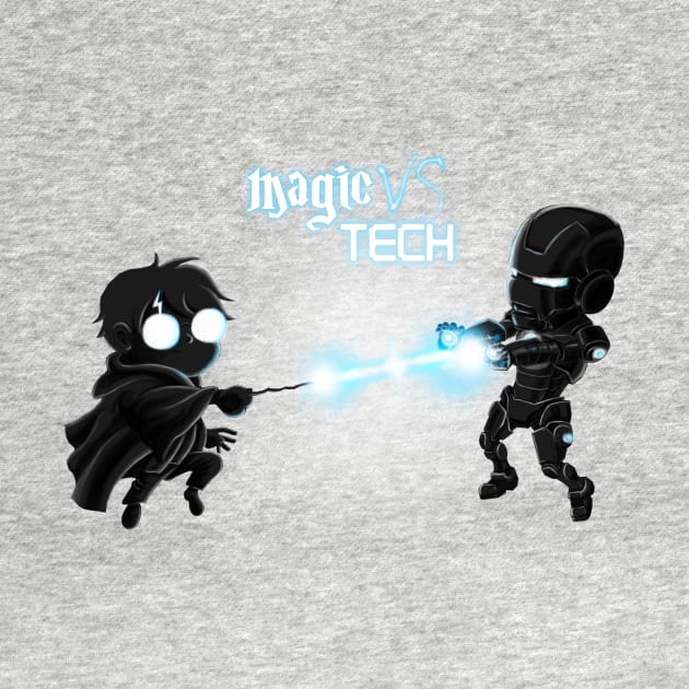 Magic Vs Tech by nukhongwom